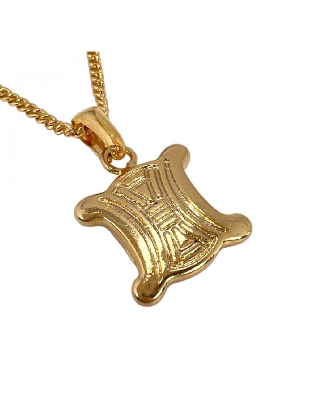 Celine Necklace Gold Plated Macadam